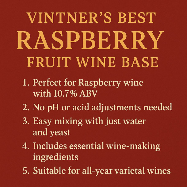 LD Carlson Vintner's Best Raspberry Fruit Wine Base gallery