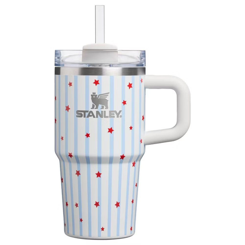 Stanley 20 oz Stainless Steel H2.0 FlowState Quencher Tumbler Blue gallery