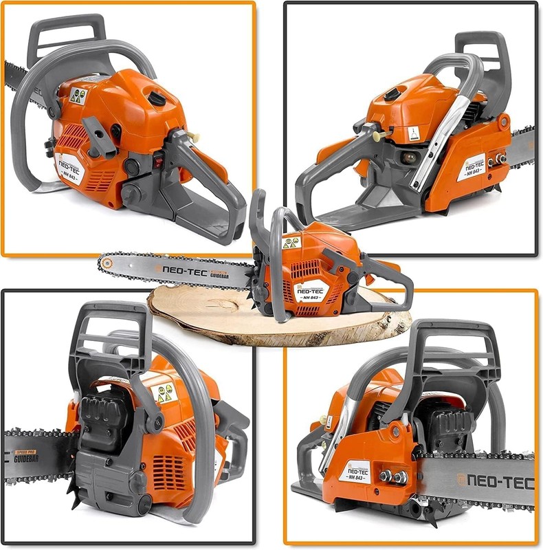 43cc Gasoline Chainsaw 16"Bar Powered Upgraded Engine Wood Cutting Gas Chain Saw gallery