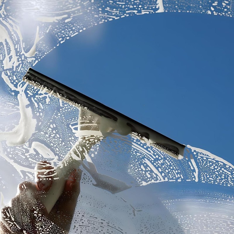 Premium Silicone Squeegee Rubber Replacement - 41in Roll | Versatile Black gallery