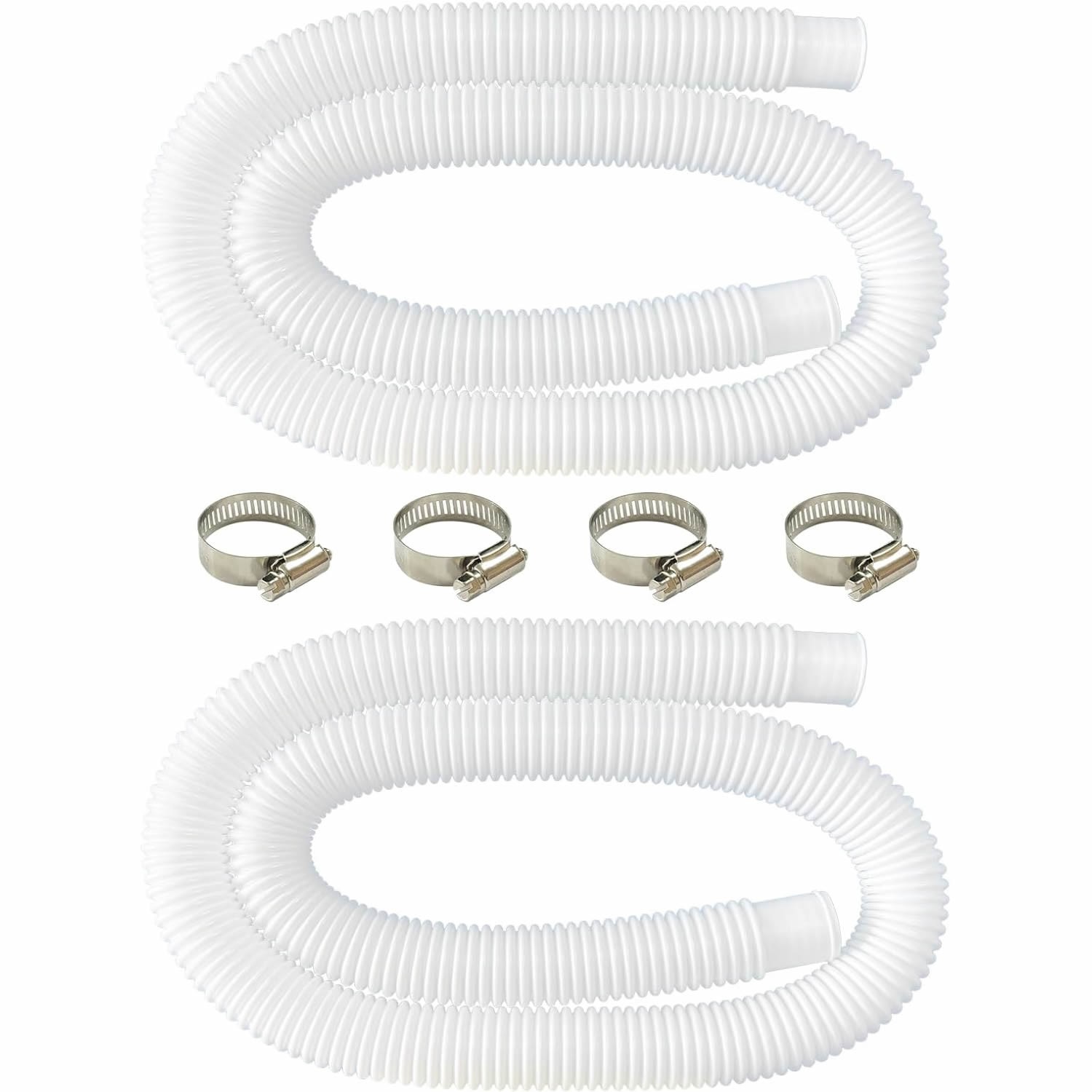 2 Pack Pool Pump Replacement Hose Pipe Accessory For Above Ground Pools Part gallery