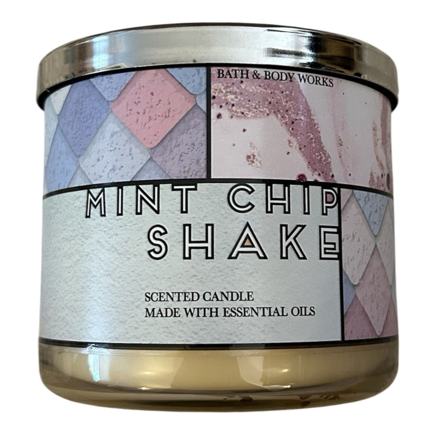 Bath and Body Works Mint Chip Shake 3-Wick Scented Candle (14.5 OZ / 411 G) gallery