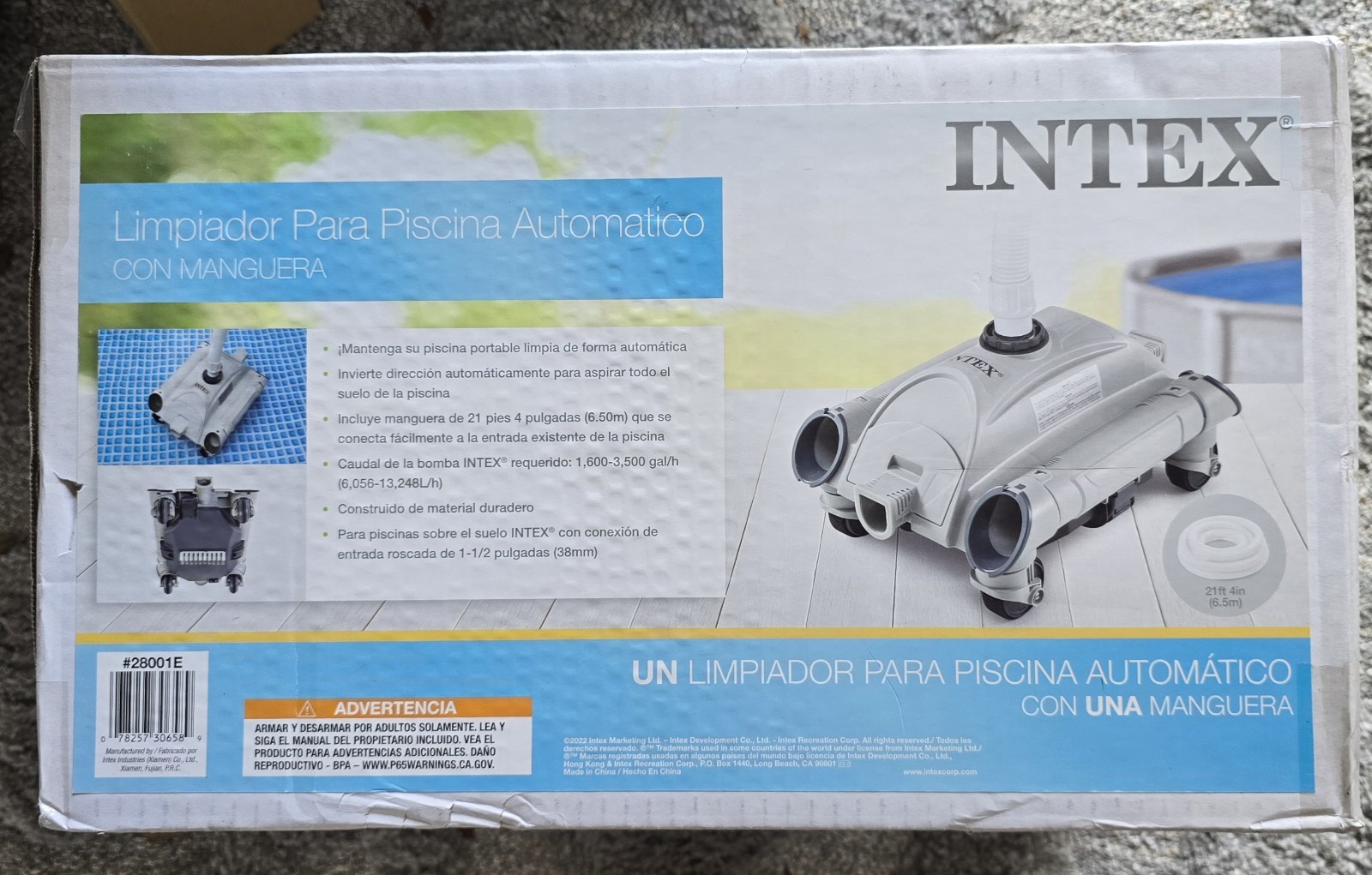 Intex 28001E Swimming Pool Automatic Vacuum Cleaner gallery
