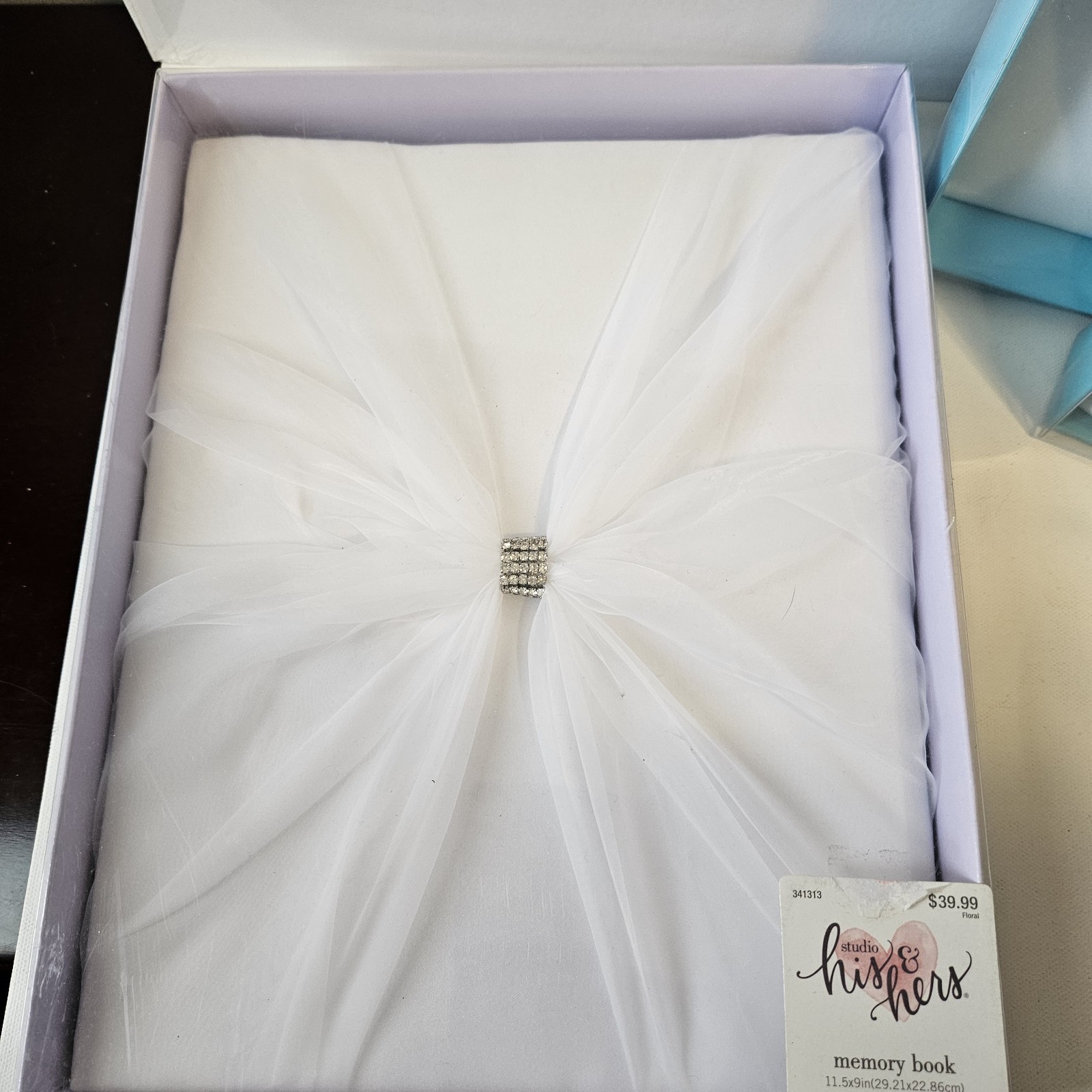 Wedding Lot White Memory Book Guest Book Register And Pen New In Boxes gallery