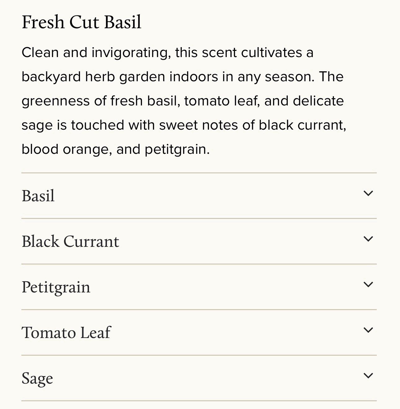 NEW IN BOX Thymes Fresh-Cut Basil Reed Diffuser, 4 fl oz gallery
