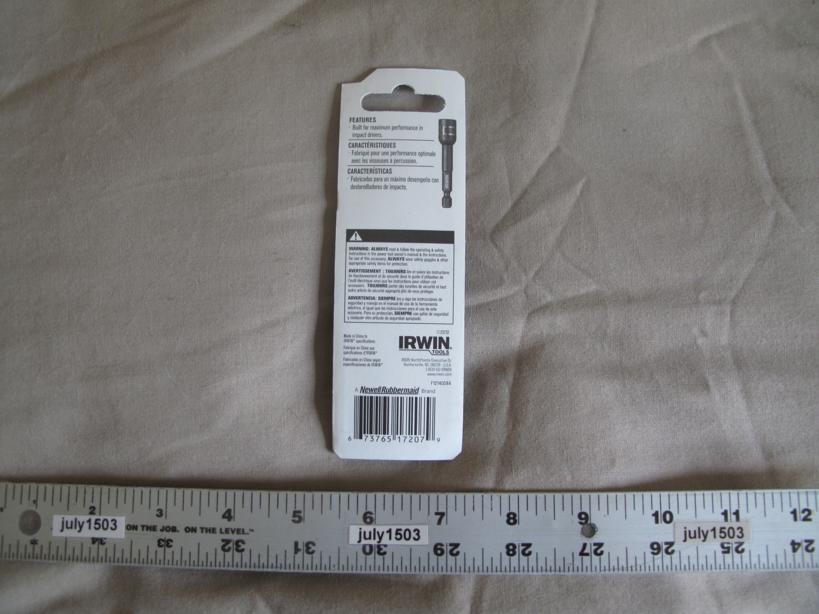 (10) NEW Irwin 1/4" Impact Hex Drive Magnetic Nutsetter 1837545 2-9/16" gallery