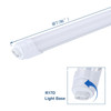 Rotatable T8 LED Shop Light, 8ft 6000K 45W/65W, R17D 2 Pin Base LED Tube Light gallery