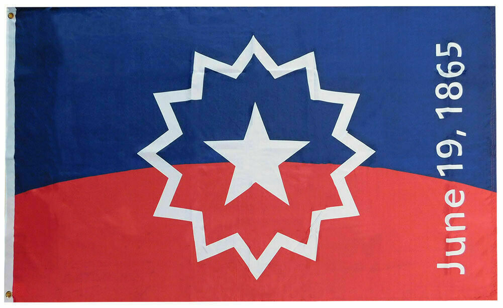 3x5 Juneteenth June 19, 1865 Premium Quality 3'x5' 68D Woven Poly Nylon Flag gallery
