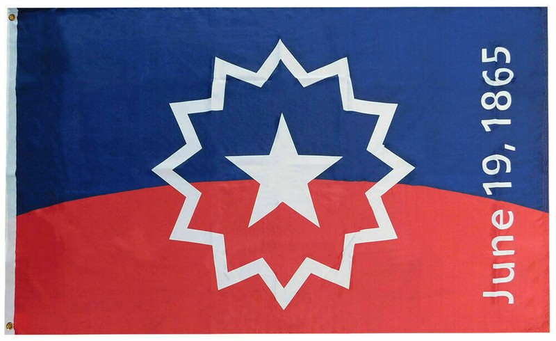 5X8FT Juneteenth Flag Emancipation African Black American History 150D NYLON gallery