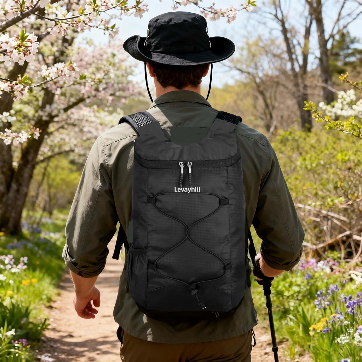 16L Lightweight Foldable Hiking-Backpack Small Packable-Daypack For Travel,Ul... 3