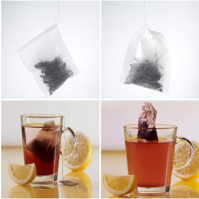 400-100 Disposable Tea Bag Empty Drawstring Filter Paper for Loose Leaf Tea US gallery