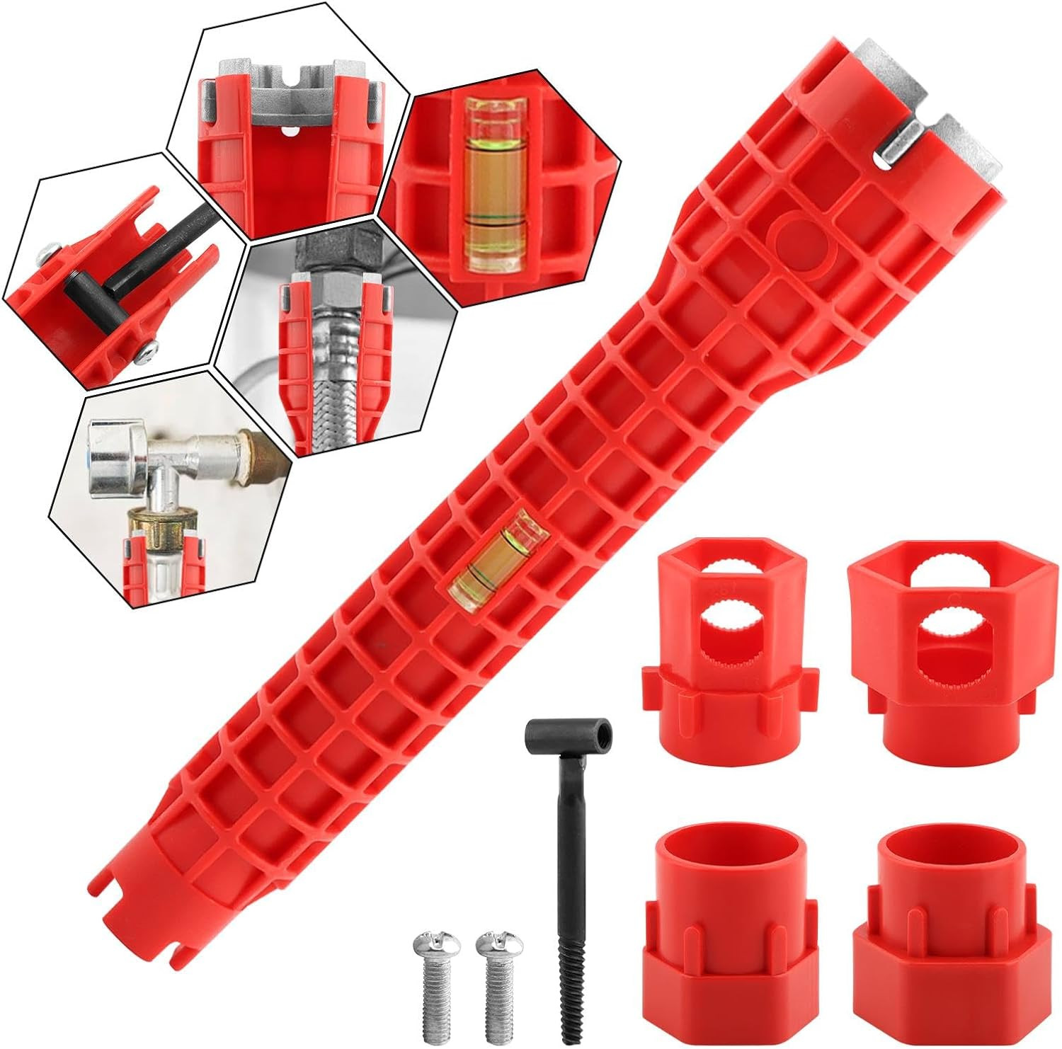 14-In-1 Multi-Functional Wrench Faucet Sink Installer Tool for Toilets and Kitch gallery