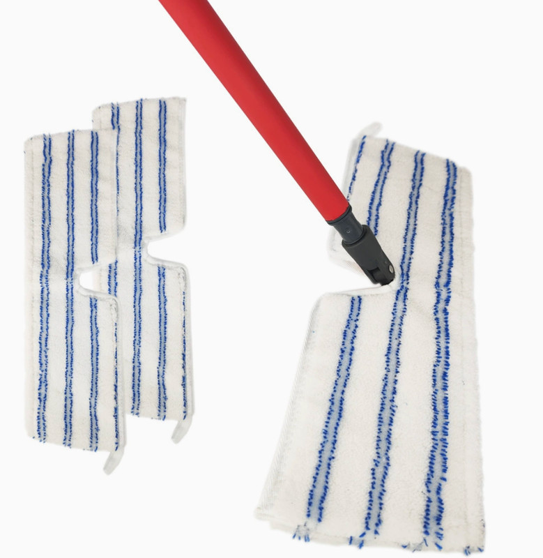 Microfiber Mop Replacement Heads Compatible with O-Cedar Dual Action Flat Mop gallery