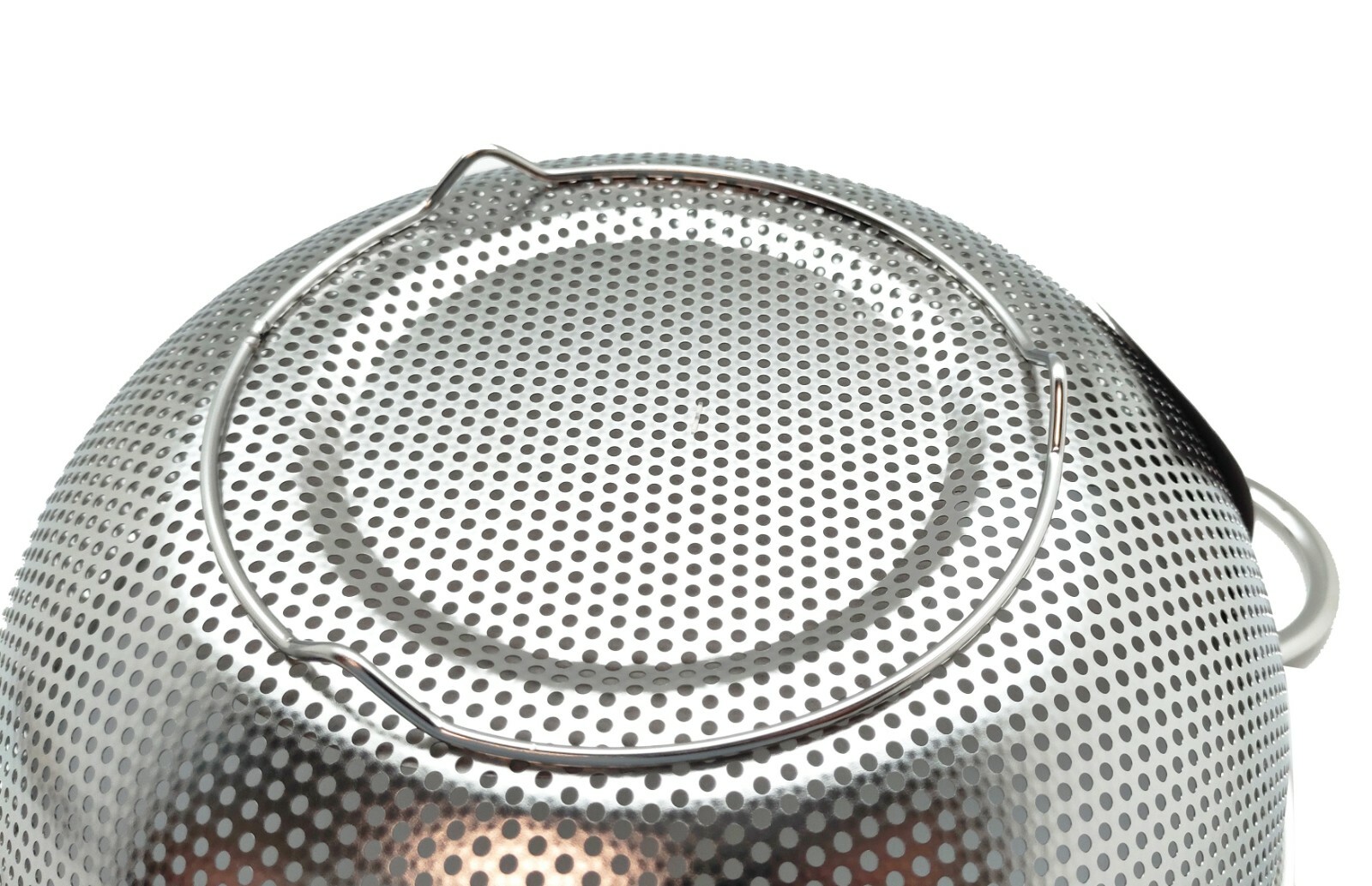 Rice Colander Stainless Steel Vegetables Fruit Basin 8/11/13.4 Inches gallery