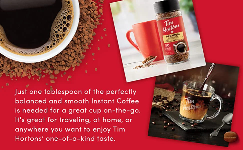 Tim Hortons Premium Instant Coffee, Medium Roast 300g/10.5 oz gallery