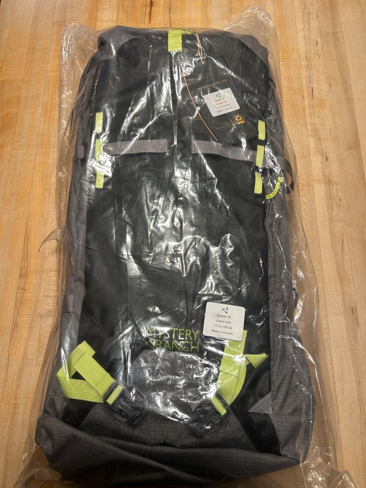 Mystery Ranch Scepter 50L Backpack Alpine Climbing, Backpacking, Skiing Pack NEW