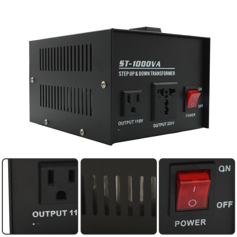 Voltage Converter Transformer Step Up/Down 220V-110V /110V-220V 50-60 Hz 1000W gallery