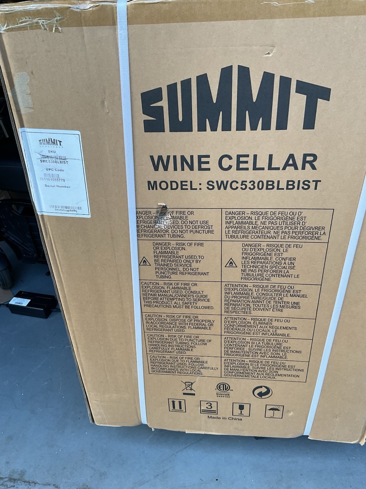 SWC530BLBIST SUMMIT WINE CELLAR gallery