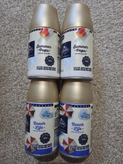 (4) Glade Automatic Spray Refills, (2) Beach Life + (2) Summer Pops
