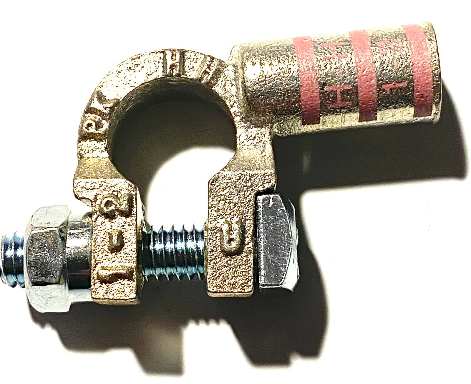 Battery Cable Ends Copper Top Post 90 DEG Terminal Connectors 2 GAUGE THUR 4/0 gallery