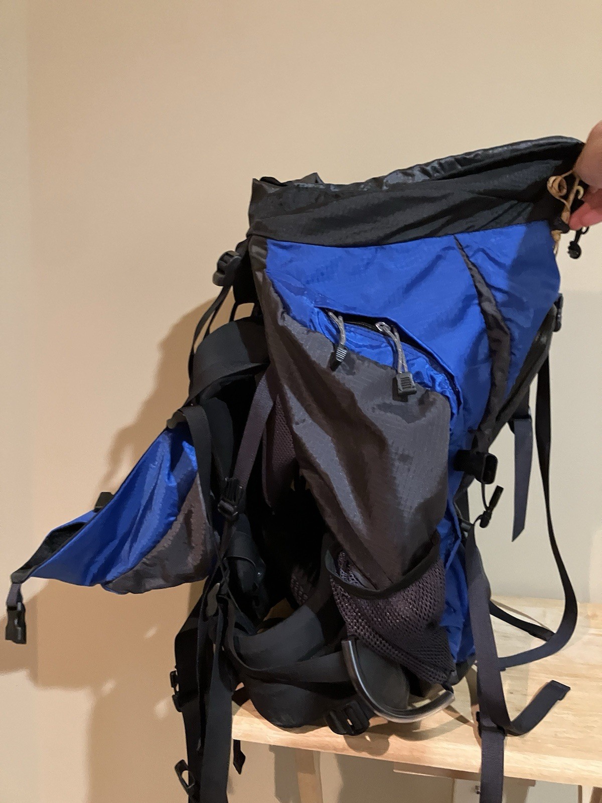 Gregory Deva 60 Large Capacity Backpack Blue Outdoor Sport Backpack Shoulder Bag 4
