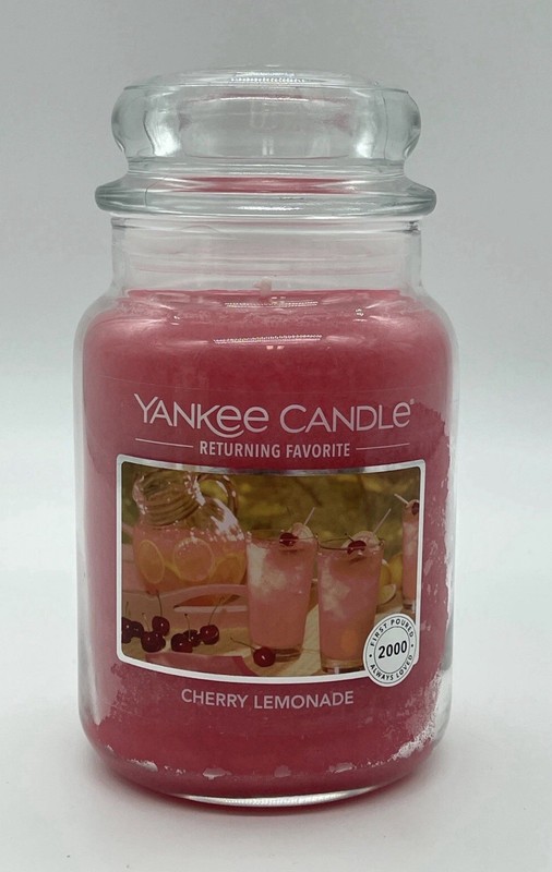Yankee Candle CHERRY LEMONADE Large Jar 22 oz Candle gallery