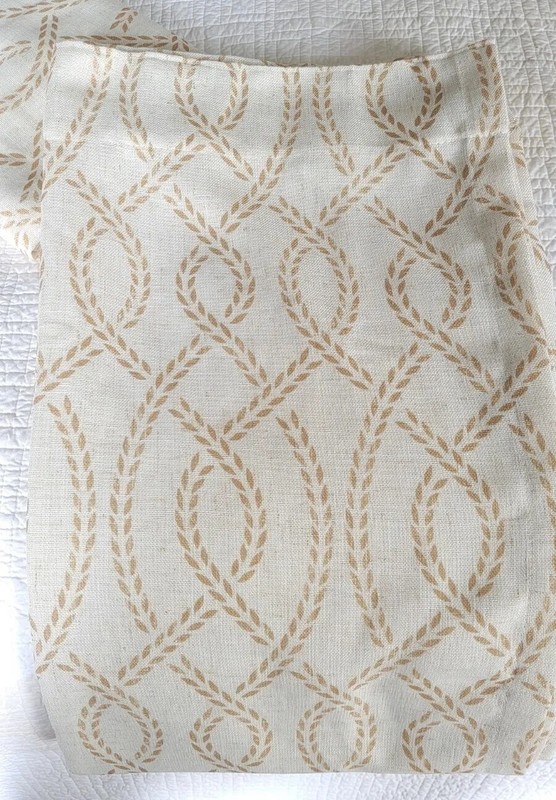 Pottery Barn Polyester Linen Blend Curtain Panels Set 50x84 Wheet Cream gallery