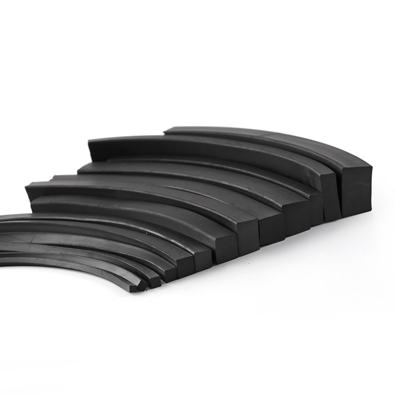 Solid Nitrile Rubber Sealing Strips Square Strips waterproof Wide 4mm-70mm Black gallery