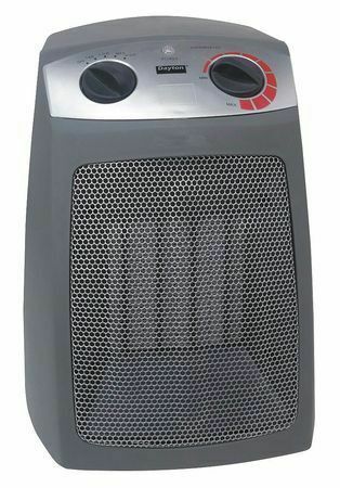 Dayton 1Vnw9A Portable Electric Heater, 120V Ac, 650W/1000W/1500W, Brand New gallery