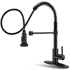 Versatile 360 Swivel Pull Down Kitchen Faucet – Easy Installation & Modern Style
