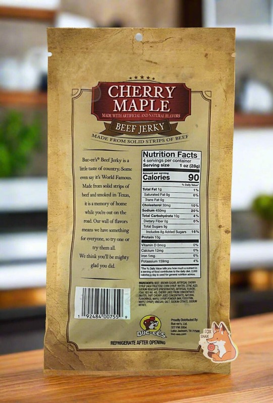 Buc-ee's Cherry Maple Beef Jerky gallery