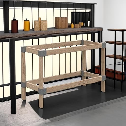 Heavyweight 2' x 4' Do-It-Yourself Workbench Kit,Gray gallery