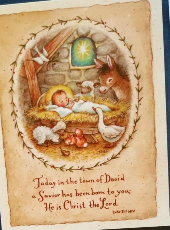 "Believe Like A Child", (6) Leanin' Tree X-Mas, NY Cards, New With (6) Envelopes gallery