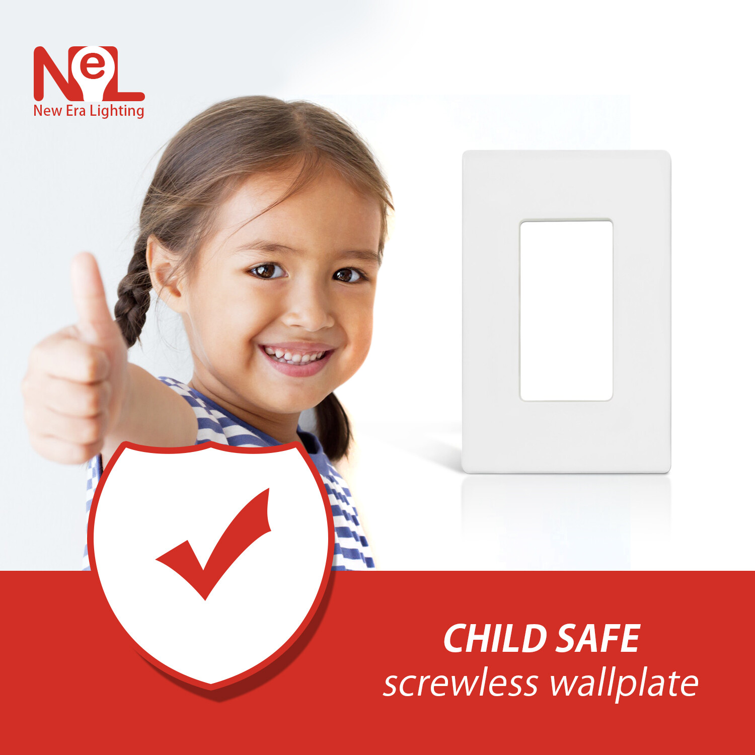 Screwless Decora Wall Switch Plate 1-4 Gang GFI Rocker Switch Plate Outlet Cover gallery
