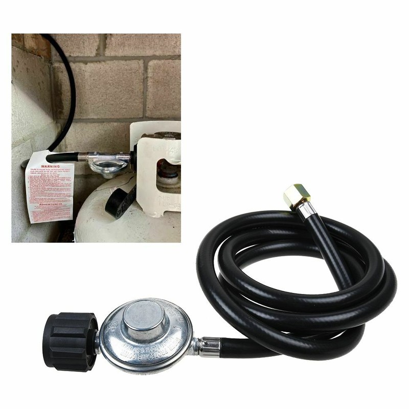 5FT Low Pressure QCC1 Propane Regulator Hose for LP Gas Grill Heater Fire Pit gallery