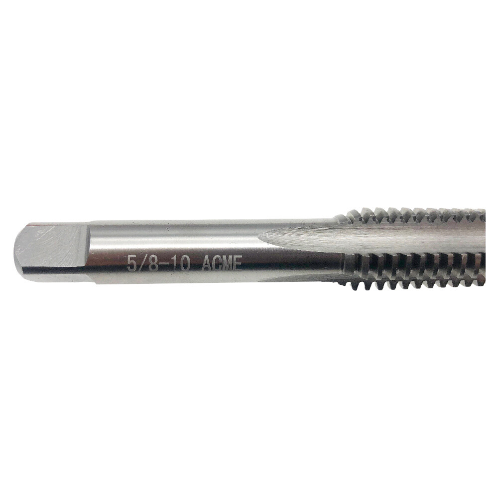 1pc ACME 5/8-10 Thread Tap Trapezoidal RH Hand Right Hand ACME 5/8"-10 Tap HSS gallery