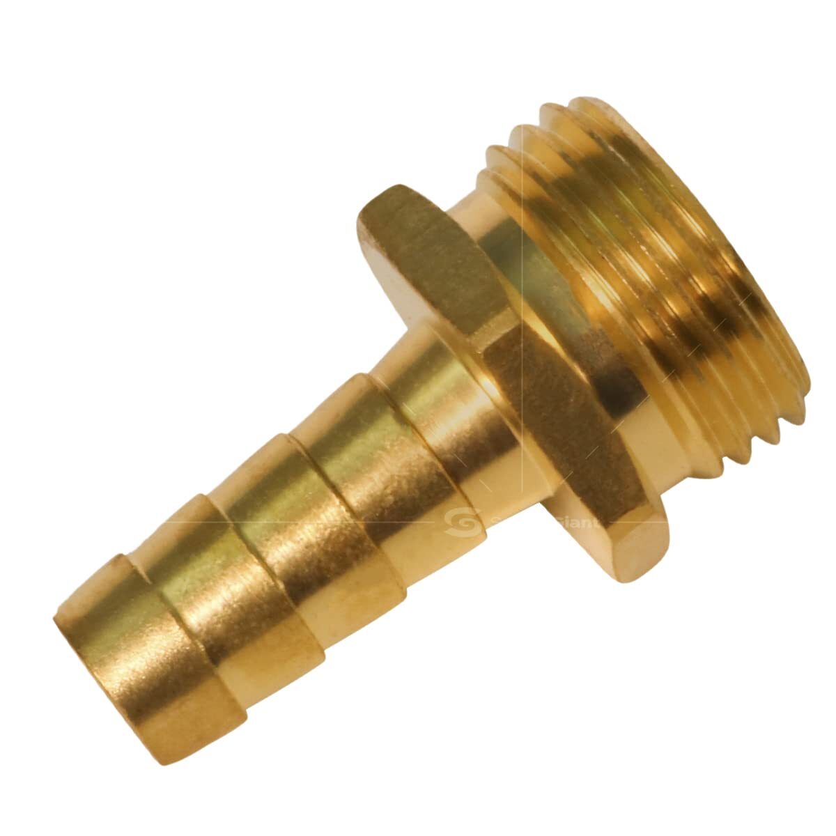 Garden Hose Adapter, 5/8" HB x 3/4" HB, Brass Lead Free 10 Pack gallery