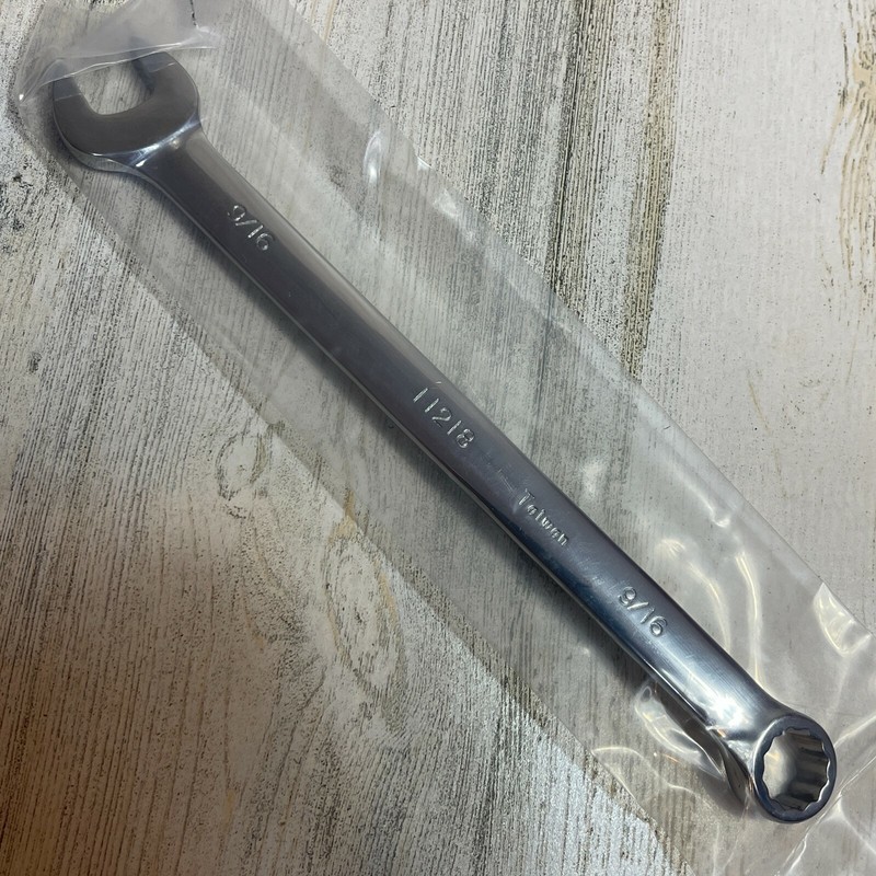 New WILLIAMS 9/16" Combination Wrench SAE 12 pt Hi-Polish - 11218 - 8.5" Long gallery