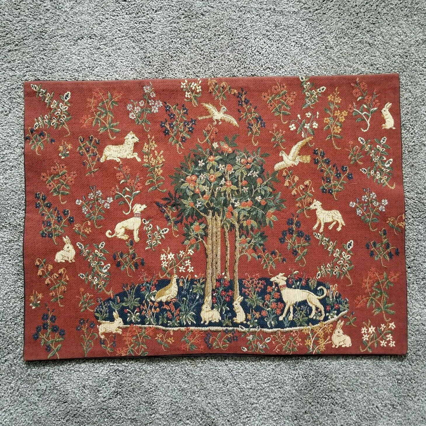 Flemish Tapestries Milani Made In Belgium Hand Finished With COA Wall Hanging gallery