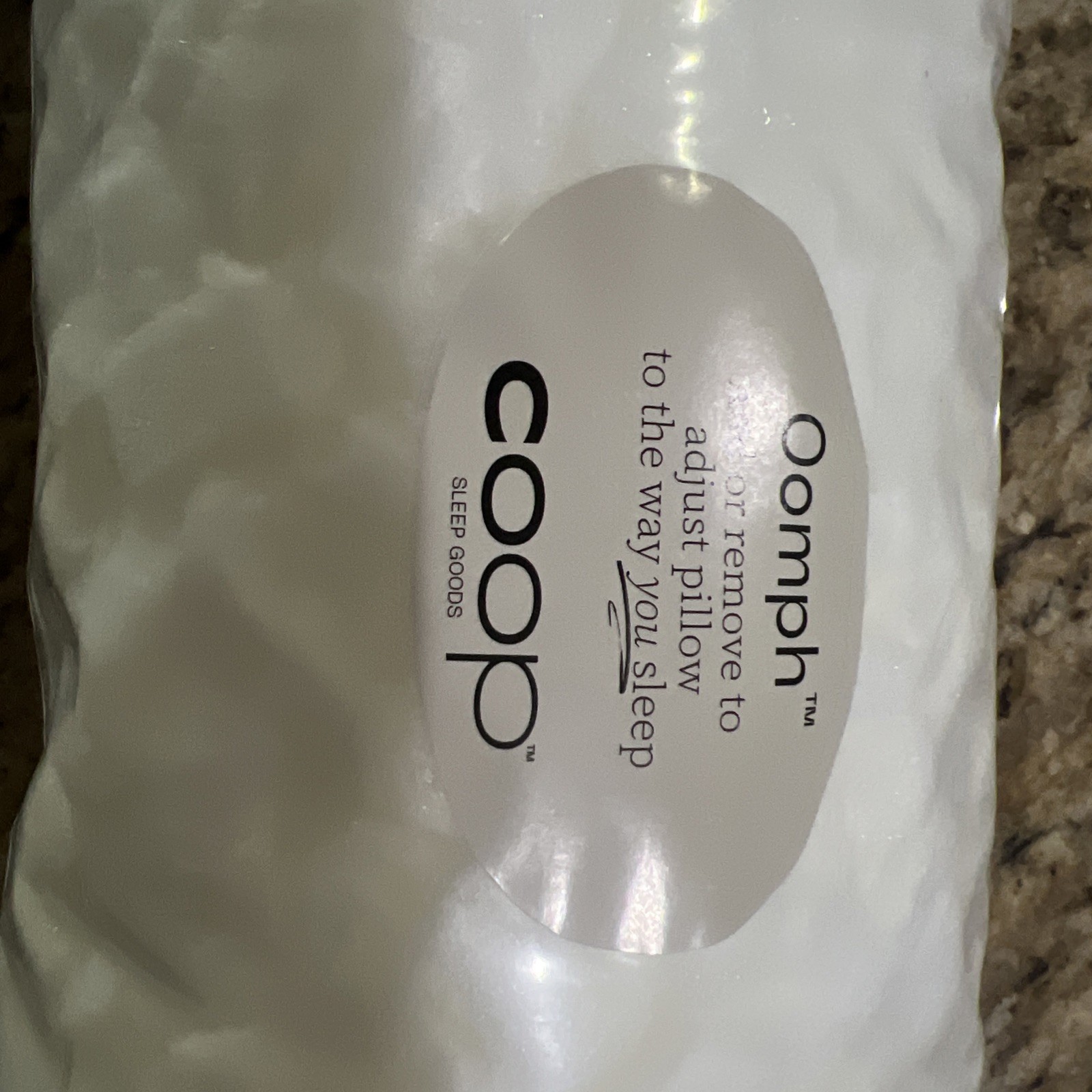 Coop Home Goods Extra Oomph Fill, for Original Pillow, White gallery
