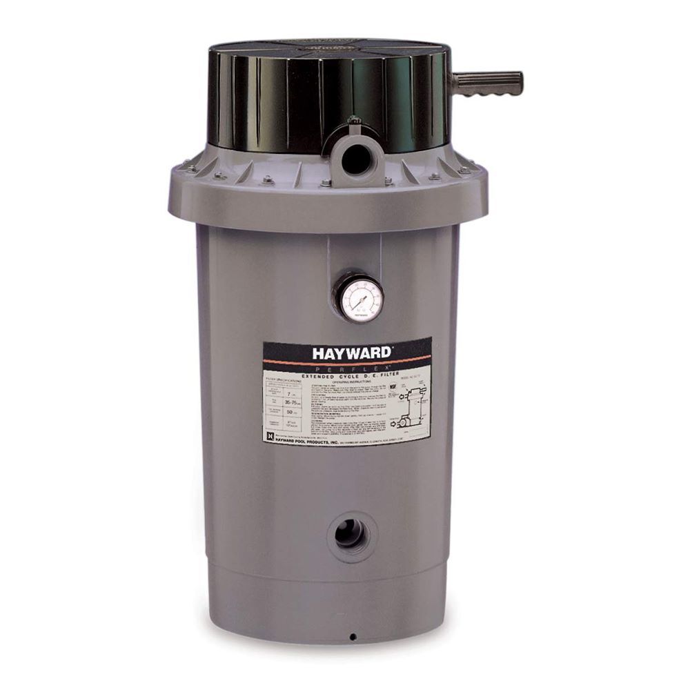 Hayward Perflex DE Filter, Extended-Cycle, 40 sq ft, 100 gpm, for In-ground Pool gallery