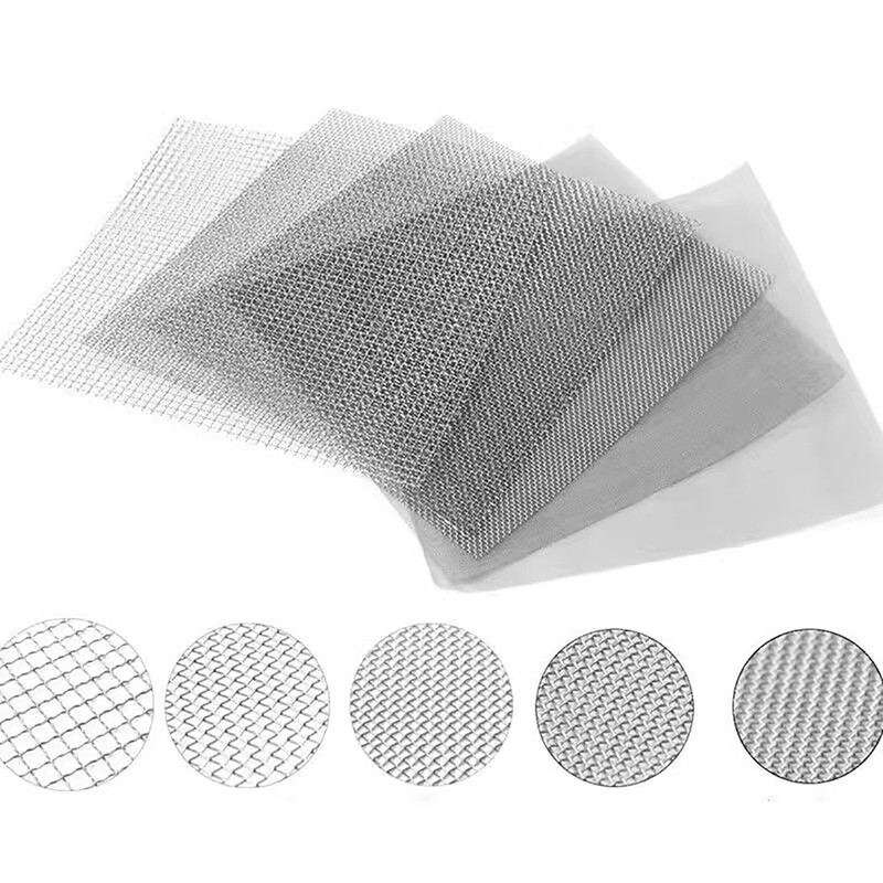 Woven Wire Mesh (filter grading sheet) Stainless Steel Metal Silk to Heavy Gauze gallery