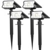 Solar Lights Outdoor Waterproof IP67, 60 LED 3 Lighting Modes Solar Cool White gallery