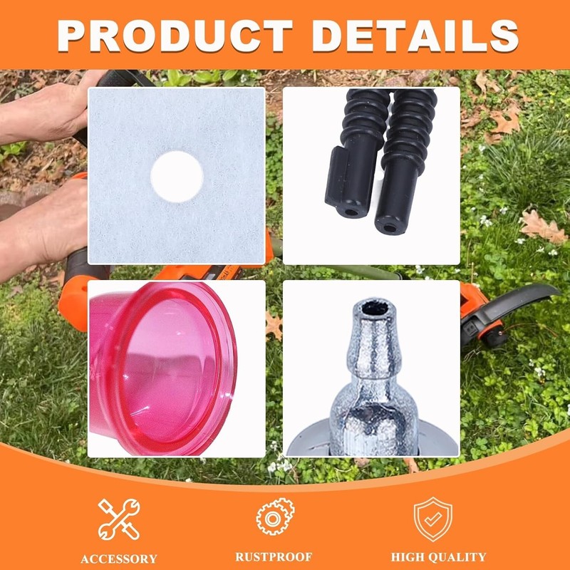 128LD Air Fuel Filter Line Spark Plug Kit for Husqvarna 128CD 125L 124L Trimmer gallery