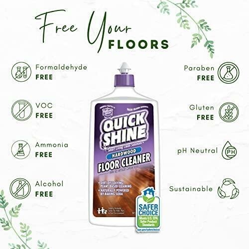Quick Shine 2 Pack Smart Combo- Includes 1 Hardwood Floor Cleaner 27 FL oz gallery