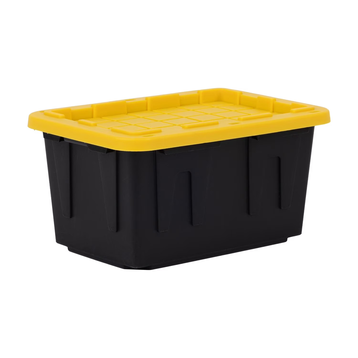 6 PACK Members Mark Mini Tote Bins Viral Tiny Mini Storage Container Yellow Lids gallery