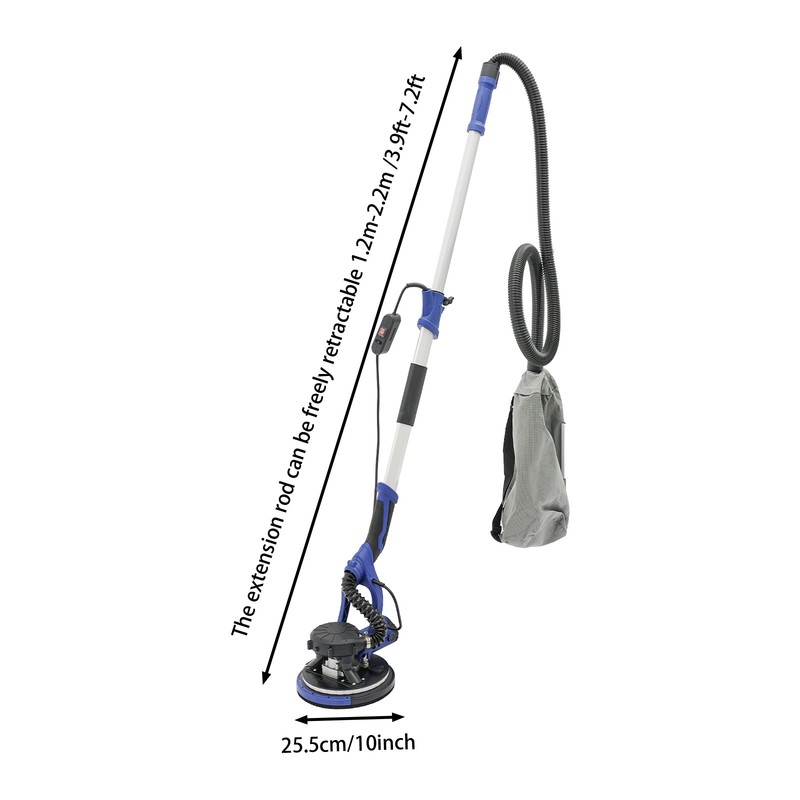 Electric Ceiling Wall Sander with Vacuum Dust Collection Dustless Drywall Sander gallery