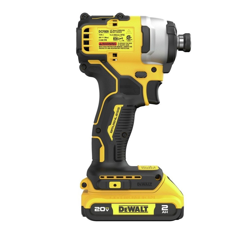 DeWalt DCF809D1R 20V MAX ATOMIC 1/4" Impact Driver Certified Refurbished gallery