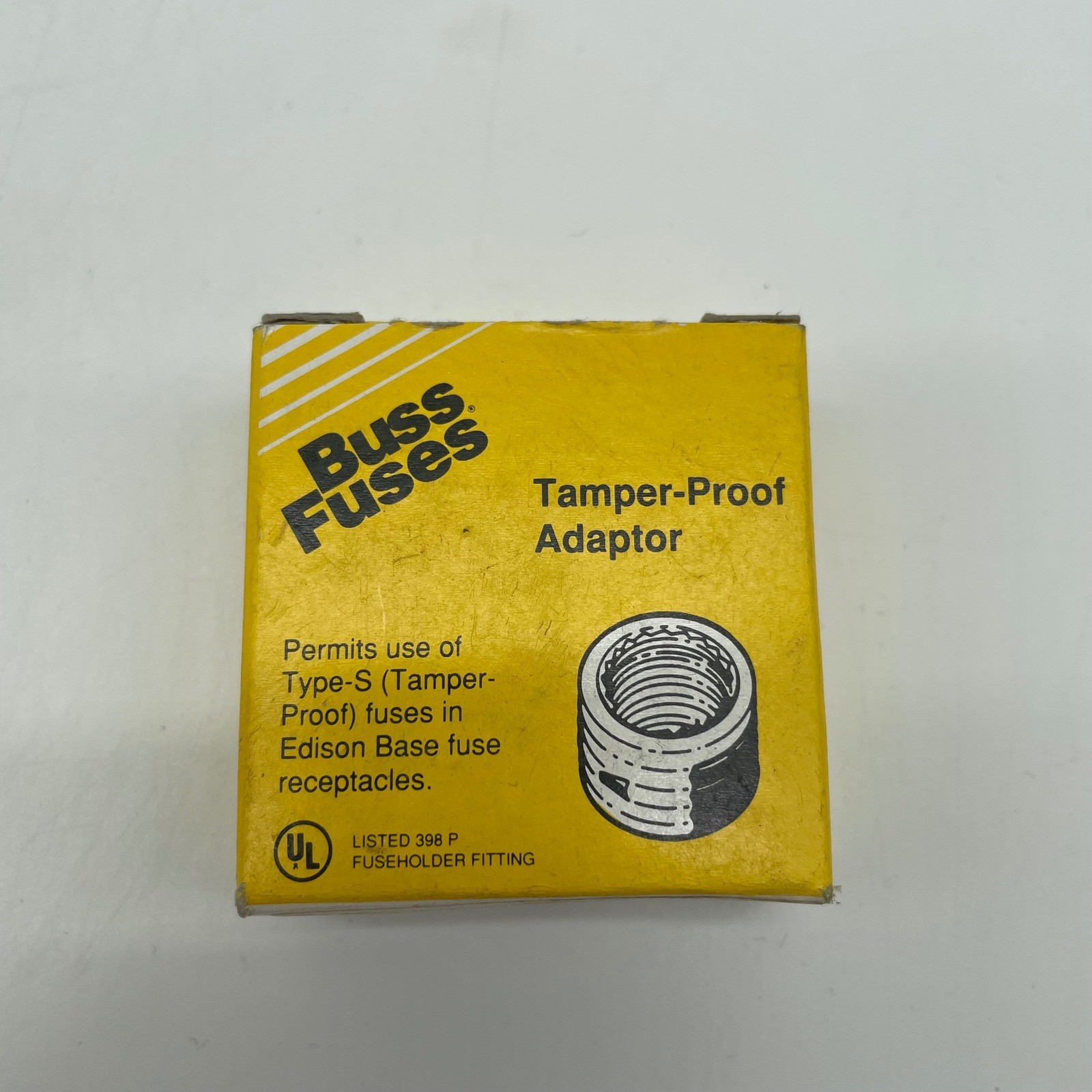 Bussmann SA-15 Tamper-Proof Fuse Adapter Type S to Edison Base 4 Pack NEW gallery