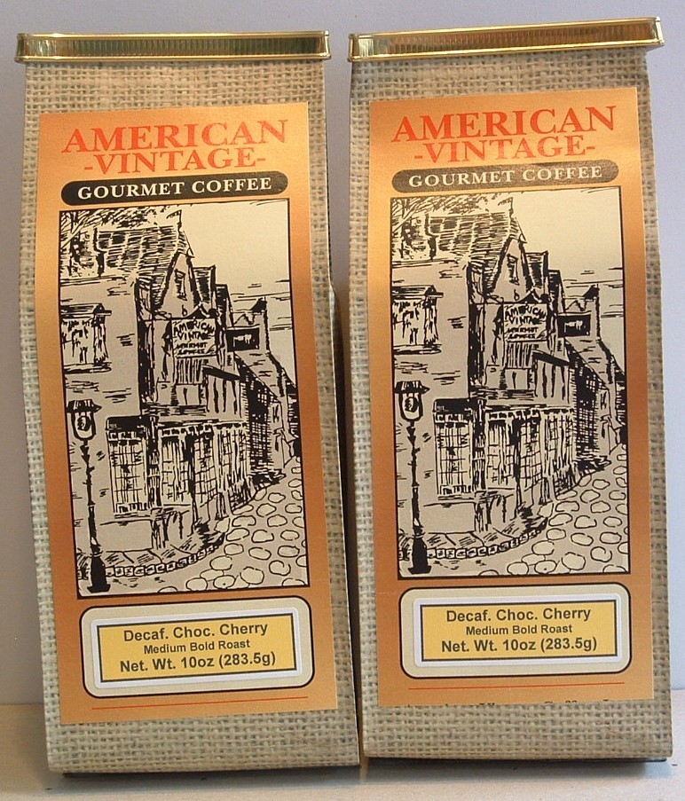 Decaffeinated Chocolate Cherry 2/10oz ground Medium Bold Roast gallery